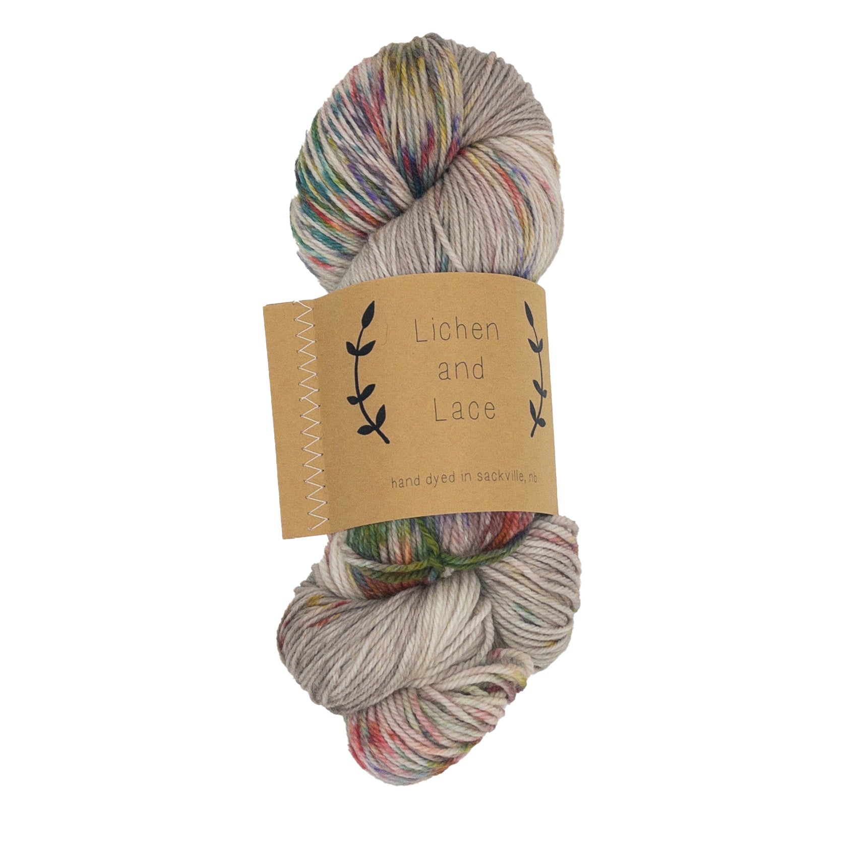 Pressed Flowers - 80/20 Sock Lichen & Lace